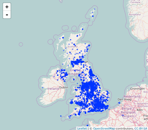 UK-AIR monitoring stations